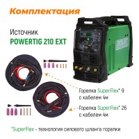 Установка аргонодуговой сварки Everlast PowerTig 210EXT