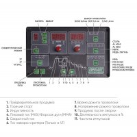 Сварочный полуавтомат Everlast Poweri-MIG 253DPI